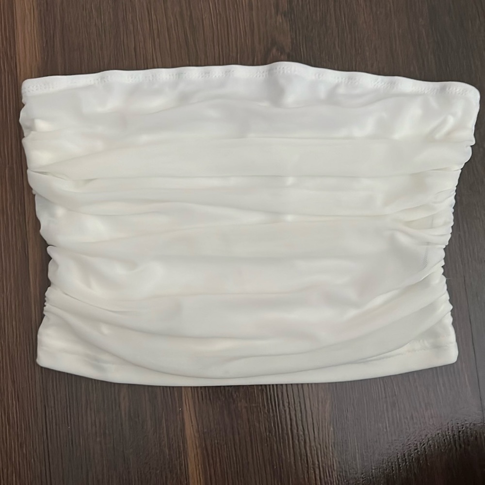 Cute mesh tube top